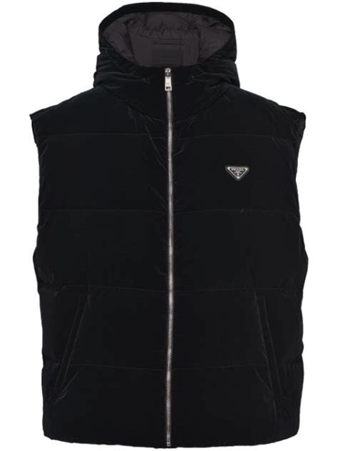 gilet uncinetto prada|farfetch prada gilet.